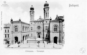 Hungary, Budapest, Great Neolog Synagogue